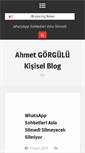 Mobile Screenshot of ahmetgorgulu.com